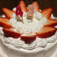 誕生日ケーキ～～～