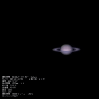 23/10/04  9/17に撮影した土星でした…。