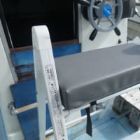 脚立用クッション作ってもらいました♪