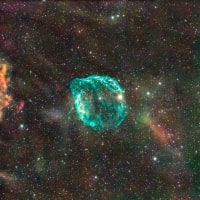 ミルクポット星雲 FS-60CB＋533mcで撮影