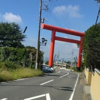 お墓参りと筑波山