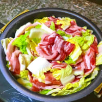 無水料理、豚バラと白菜のミルフィーユ鍋の作り方