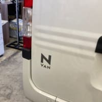 N-VAN サイトガラス交換