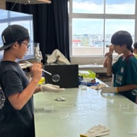 今日の学校の様子