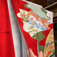 正絹【振袖】お着物が仕上がりました。
