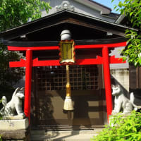 立会川の坂本龍馬と共に！伏見仲町稲荷神社！朱色の⛩鳥居⛩が実現！