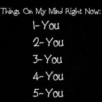 l'm always thinking about you like crazy