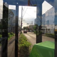 電話ボックスフィルター　Le verre de la cabine téléphonique.