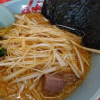 【810食法】特製味噌ネギラーメン＋半ライス＠山岡家 手稲店