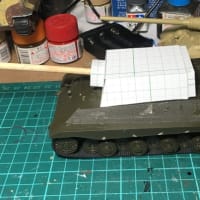 ③マイクロエースリモコン戦車改