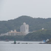 伊勢湾フェリーで伊良湖岬から鳥羽へ