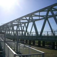 利根川にかかる鉄橋　三景
