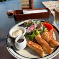 今回もなぎさ橋珈琲でモーニング