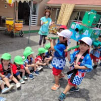 お祭りごっこスタート