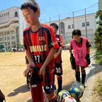 試合の前に水分補給よ～～～