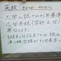 英検　大学入試