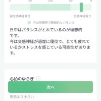 自律神経3日目