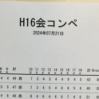 第１７０回コンペ・富士小野GC（2024.7.21）