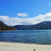 24.5.2blog-1：中禅寺湖　湖畔熊窪の景色