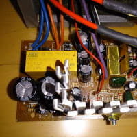 マクサー電機　3.1Chスピーカーの　ハム音対策修理。