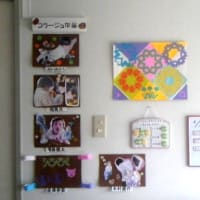 コラージュ製作＆プール外出！