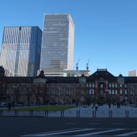 １月の東京ミッドタウン八重洲：ＪＲ東京駅構内を通り抜けてから丸の内中央口交差点へ　ＰＡＲＴ２