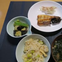 田舎定食、味噌汁は毎日摂ろう・・・日本の味。