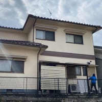 外壁塗装を完了させていただきました。