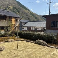 庄原市西城での造園工事