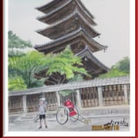 2025年、前半期の描いた水彩画　