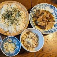 先週の夕食は　こんな感じ