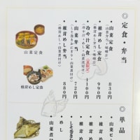 「山菜長越」でランチ