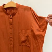 Robe  シアーコットンシャツワンピース