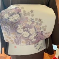 辻が花の帯はやっぱり品あるわ
