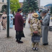 小樽キモノDEまちあるき参加