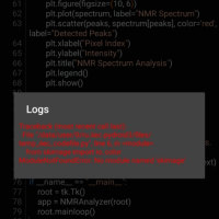 1H-NMRスペクトル解析Pythonプログラムで分子構造解析・定性分析