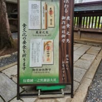 温泉から諏訪大社と北斗神社