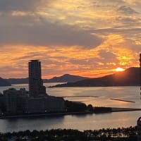 夕日