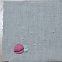刺繍なう。