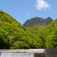 新緑の西沢渓谷