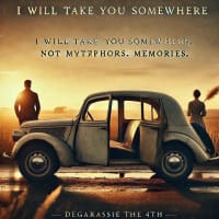 ”I Will Take You Somewhere”　 by DeGarassie the 4th　出涸し文四郎