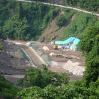辰巳ダム　 裁判の間も進む環境と文化遺産の破壊
