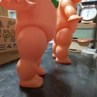 キューピー キューピー人形 昭和レトロ キューピーちゃん 当時物 人形ビッグサイズ 約5２cm 現状品　2体