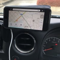 NV350キャラバンでiPhone＋ヤフーナビを使う