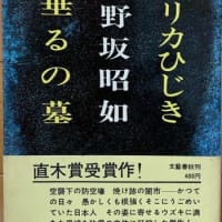 小説『火垂るの墓』　　著者　野坂昭如さんの あとがき