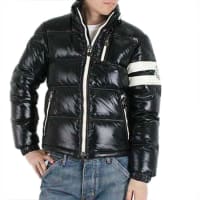 Moncler/モンクレール　ダウンジャケット　メンズ/収納可能フード付き/ERIC/ブラック