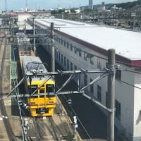 昨日の車両基地