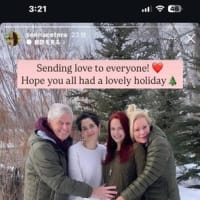 Christmas Family Photo of Peter Cetera