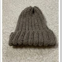 編み物　帽子