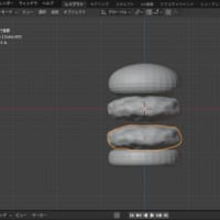 Blender  チーズバーガー回転アニメーション